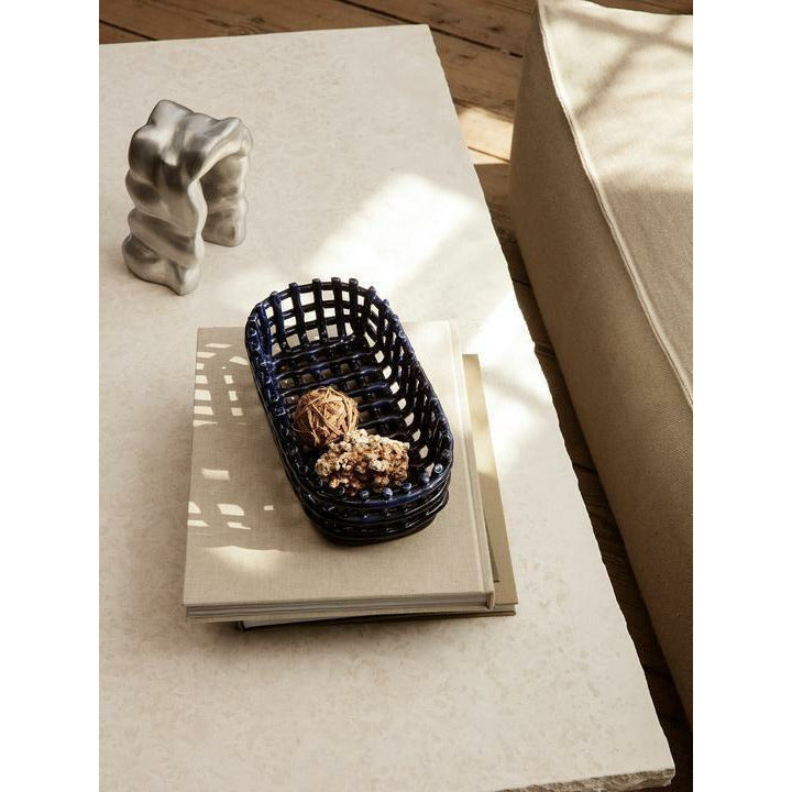 [product_category]-Ferm Living Ceramic Basket Oval, Blue-Ferm Living-5704723275039-1104264537-FER-2