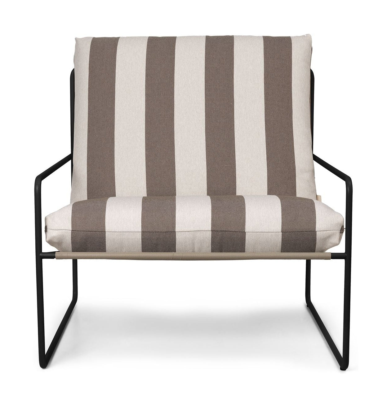 [product_category]-Ferm Living Desert 1 Seater Stripe, Black/Chocolate-Ferm Living-5704723302612-1104267295-FER-1