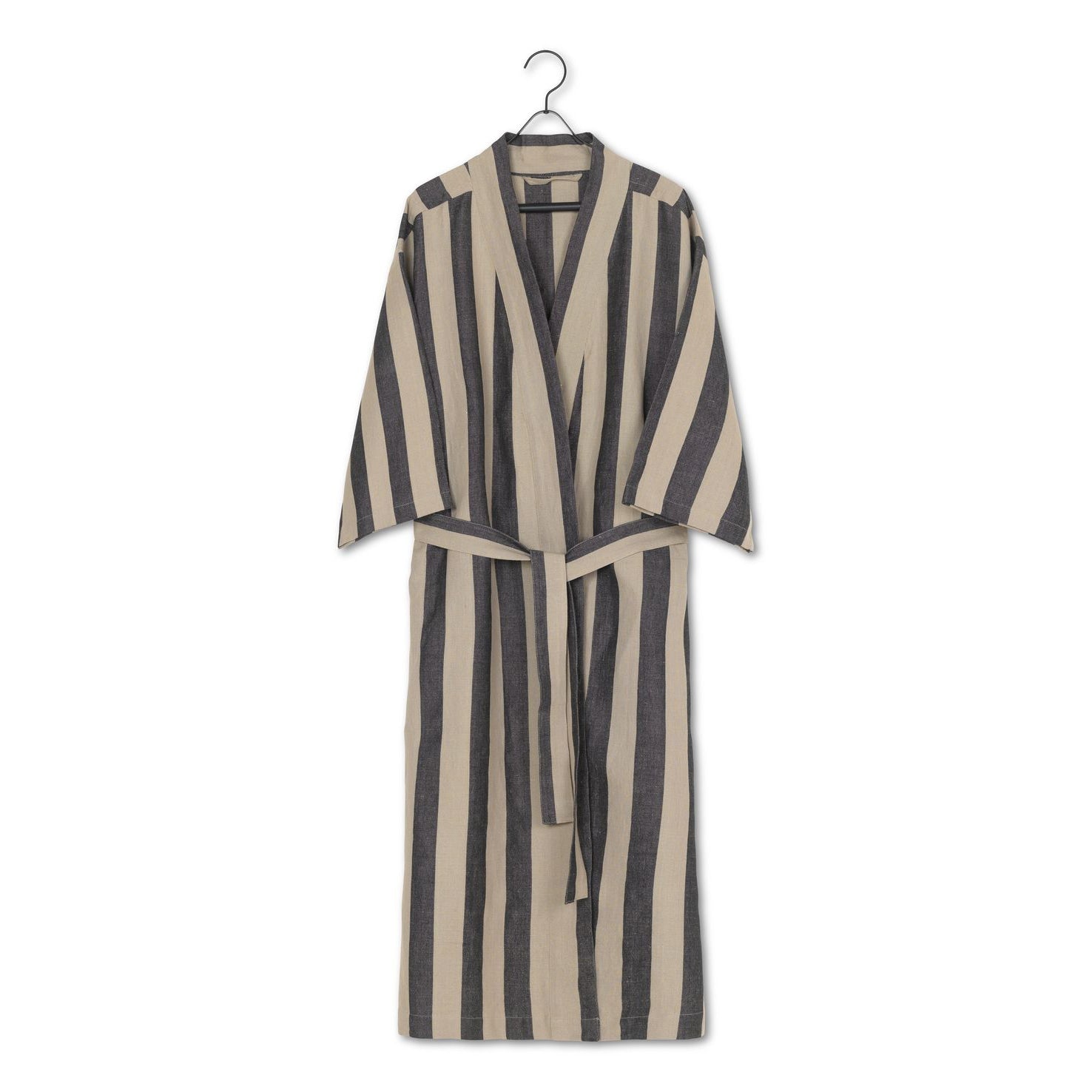 [product_category]-Ferm Living Field Bathrobe, Sand/Black-Ferm Living-5704723283607-1104265394-FER-6