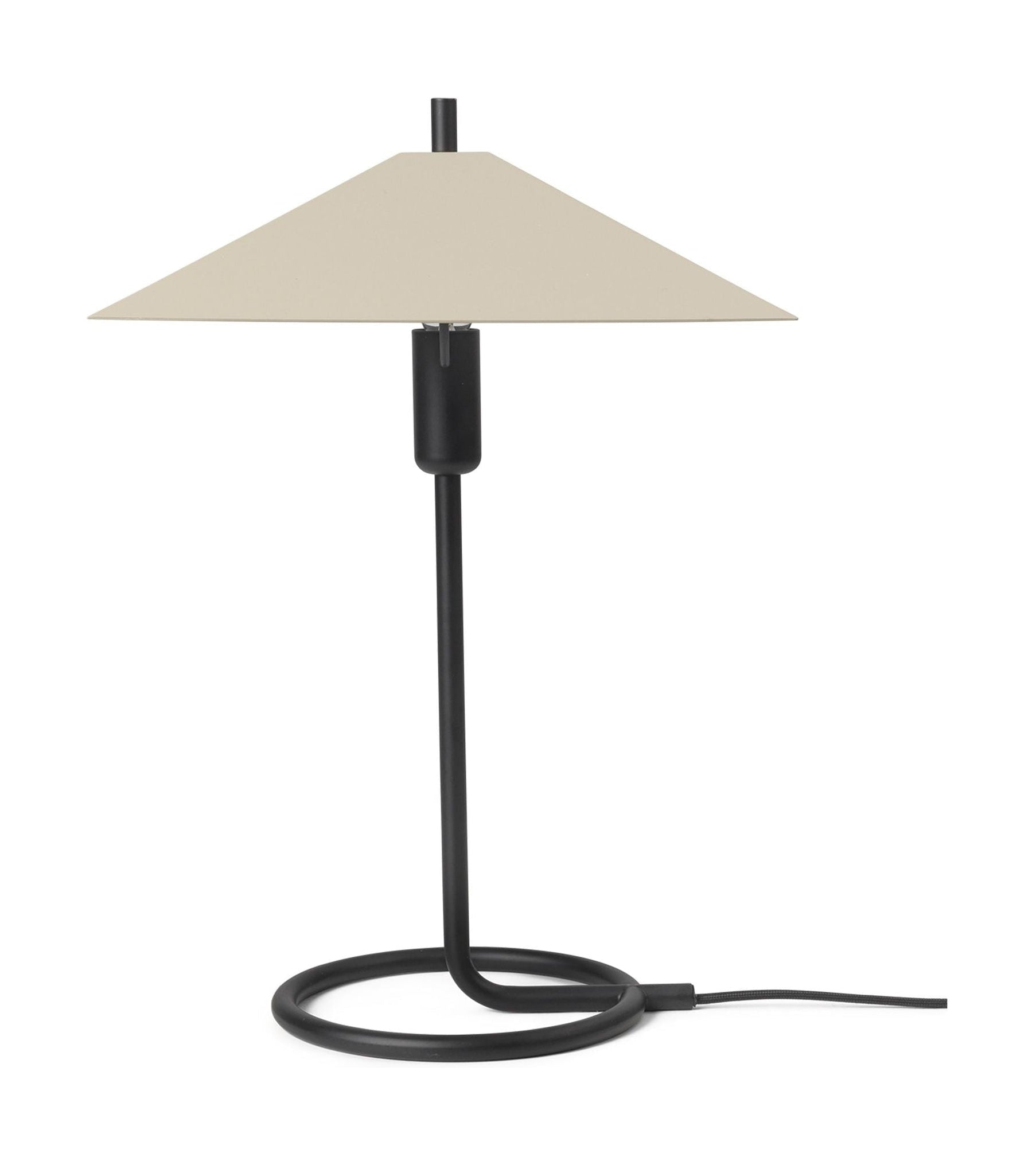 [product_category]-Ferm Living Filo Table Lamp, Square, Black/Cashmere-Ferm Living-5704723297314-1104266765-FER-1