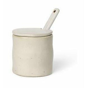 [product_category]-Ferm Living Flow Vessel With Serving Spoon, Off White Speckle-Ferm Living-5704723275954-1104264629-FER-1