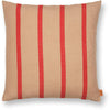 Ferm Living Grand Cushion, Camel/Red