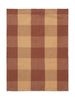 Ferm Living Hale Tea Towel, Peach/Spice Red