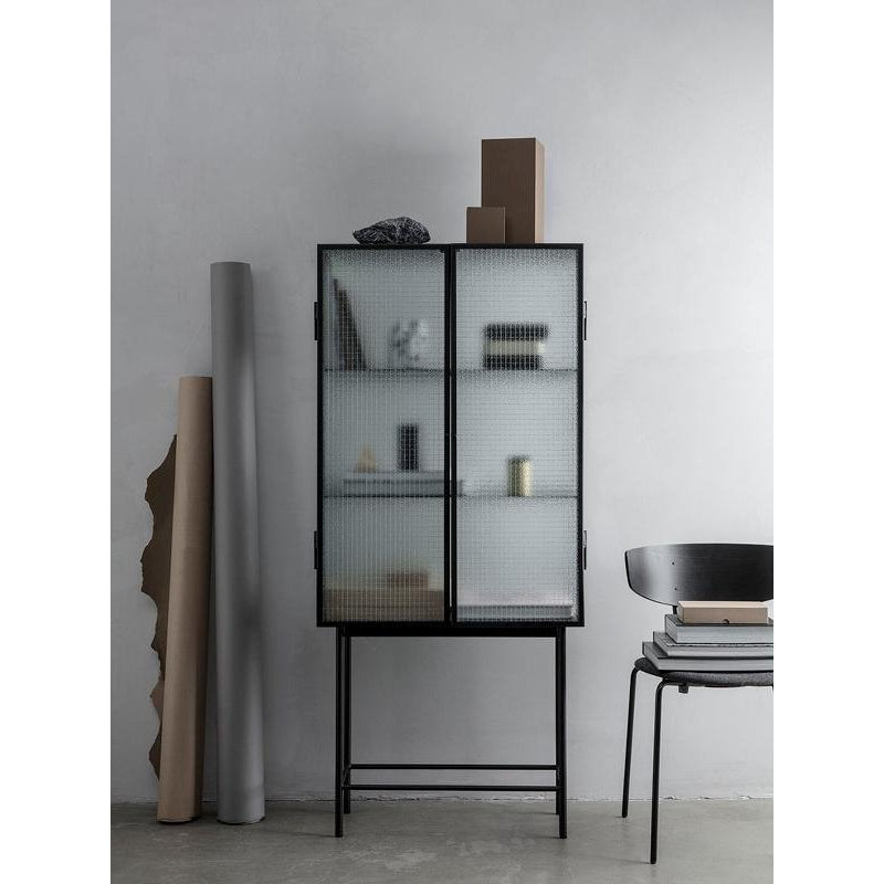 Ferm Living Herman Stol, Black/Dark Grey