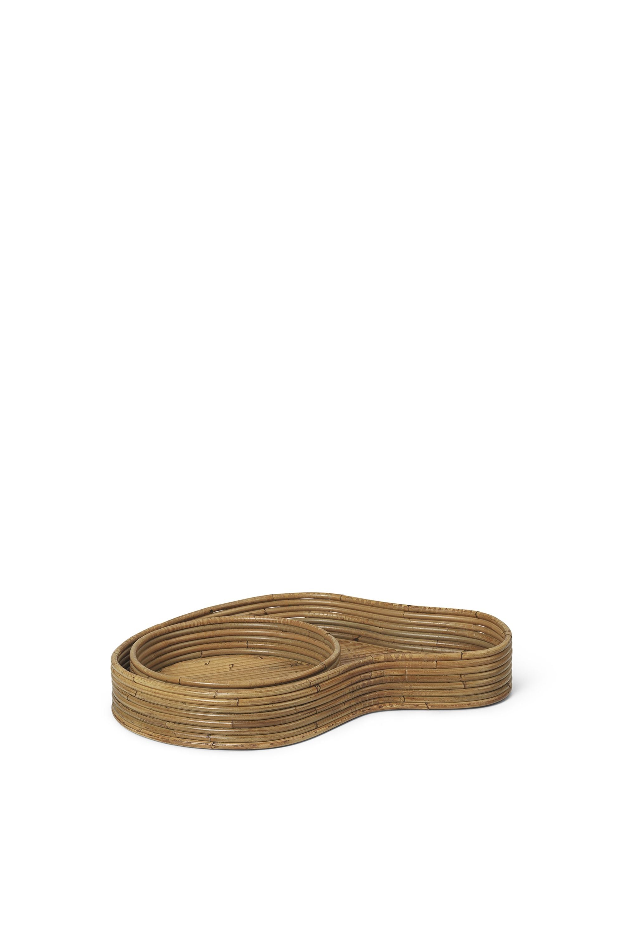 [product_category]-Ferm Living Isola Trays Set Of 2, Natural Stained-Ferm Living-5704723304258-1104267459-FER-2