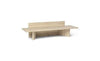 Ferm Living Oblique Bank, Natural Oak