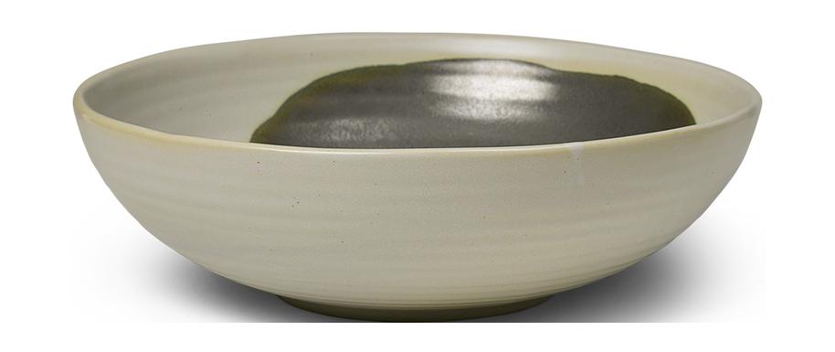 [product_category]-Ferm Living Omhu Bowl Large, Off White/Charcoal-Ferm Living-5704723292135-1104266247-FER-1