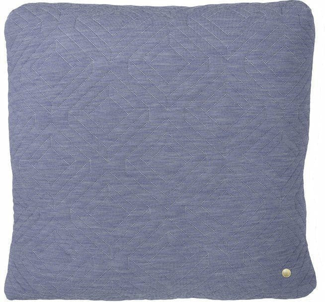 Ferm Living Quilt Cushion Light Blue, 45x45cm