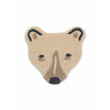 Ferm Living Tufted Polar Bear Head, Off White