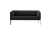 Ferm Living Turn Sofa 2 Wool, Solid Dark Grey