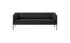 Ferm Living Turn Sofa 3 Cotton, Solid Dark Grey