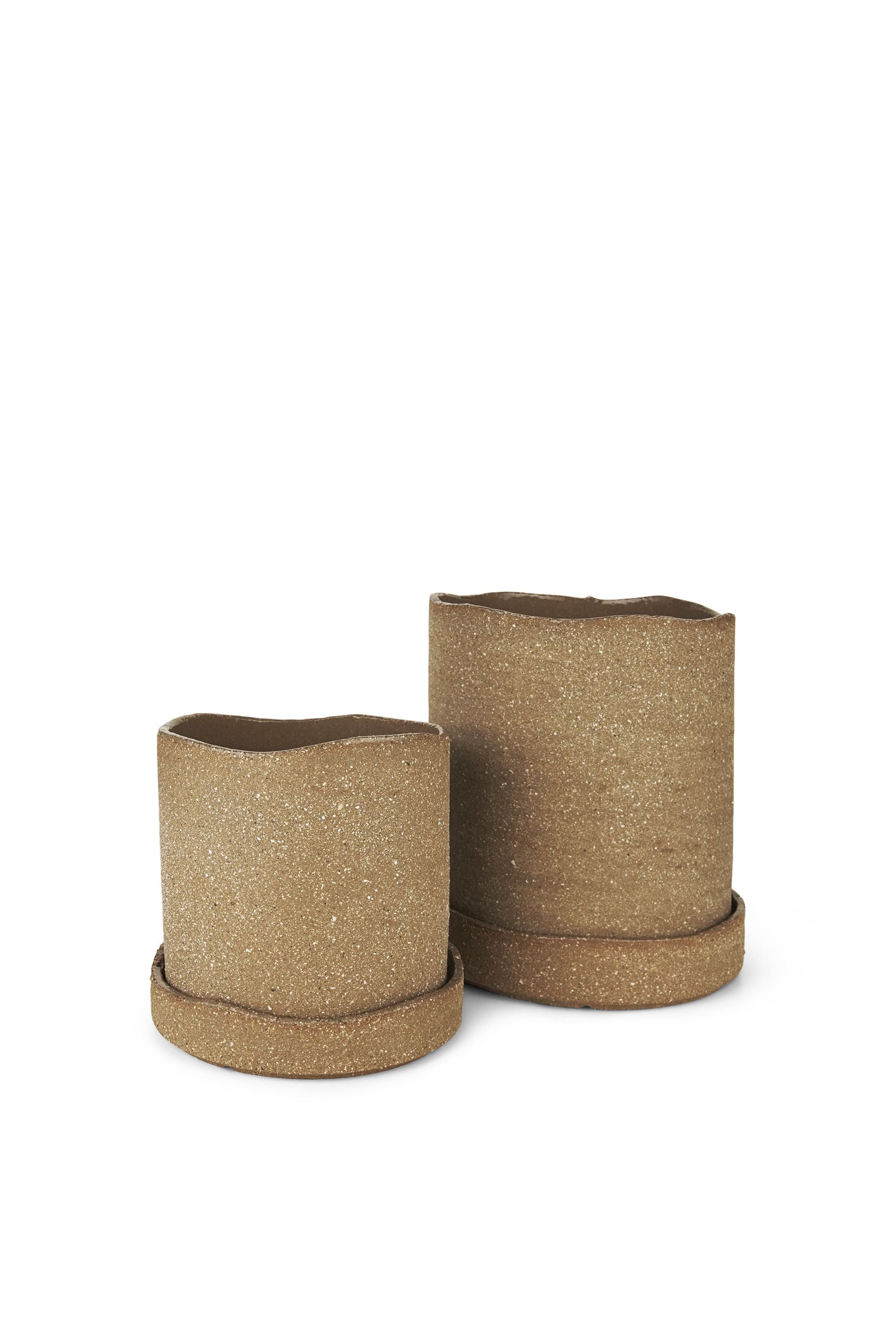 [product_category]-Ferm Living Uneru Pot ø16, Brown-Ferm Living-5704723302827-1104267316-FER-2