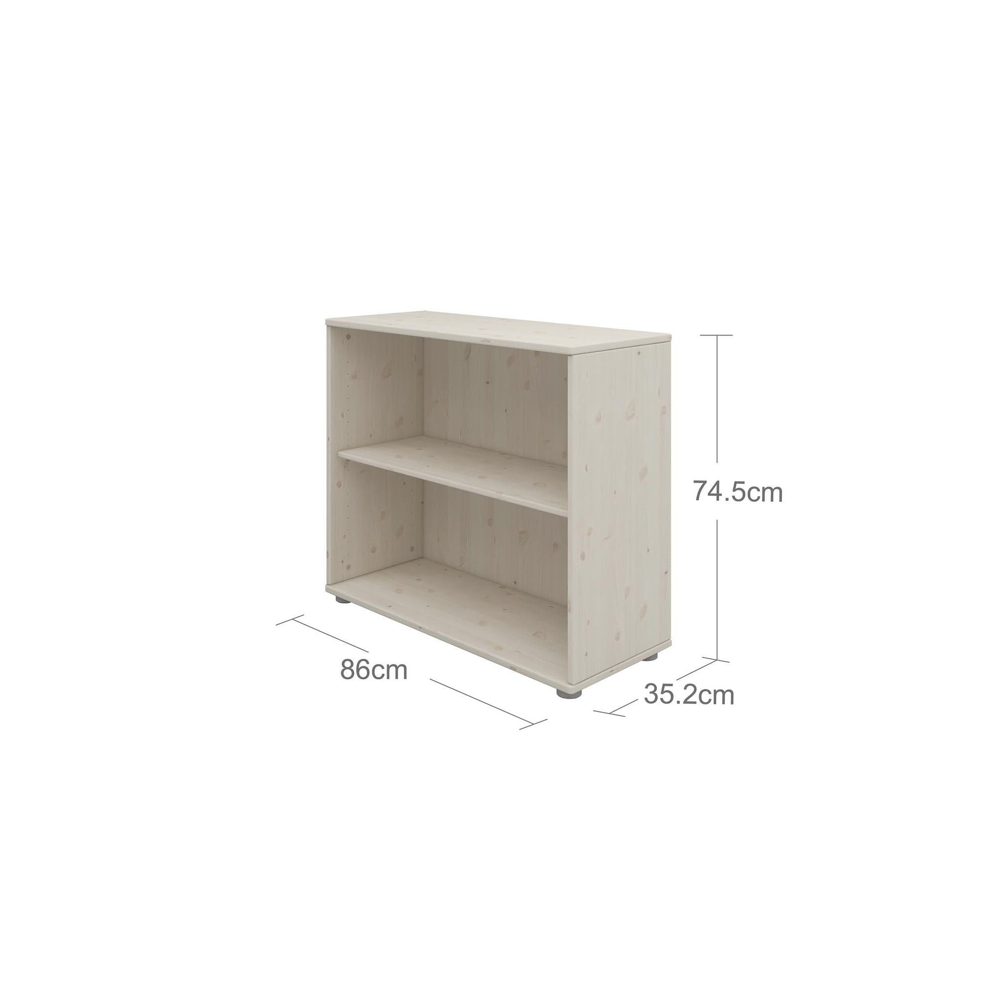 [product_category]-FLEXA Bookcase with 1 shelf-FLEXA-5706459145174-81-36203-2-FLE-7