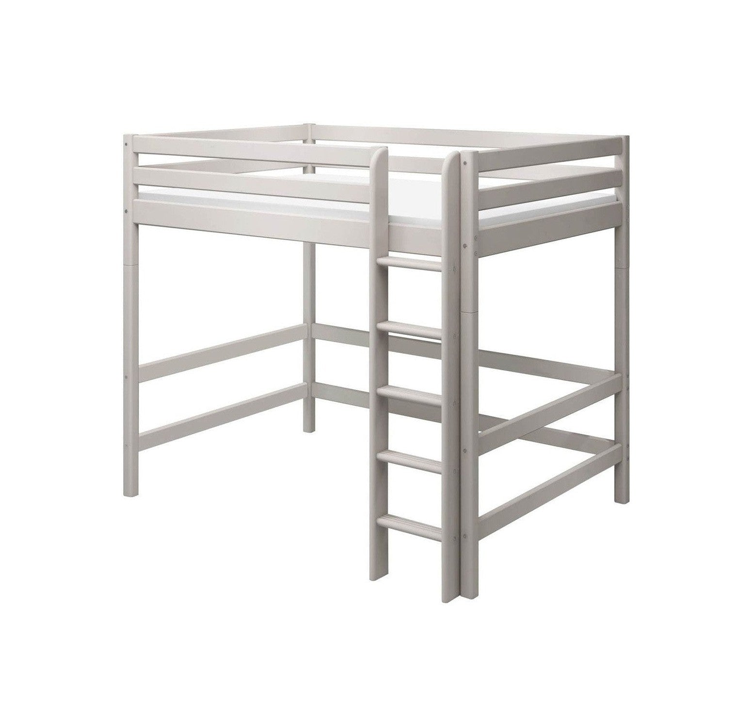 FLEXA High bed with straight ladder
