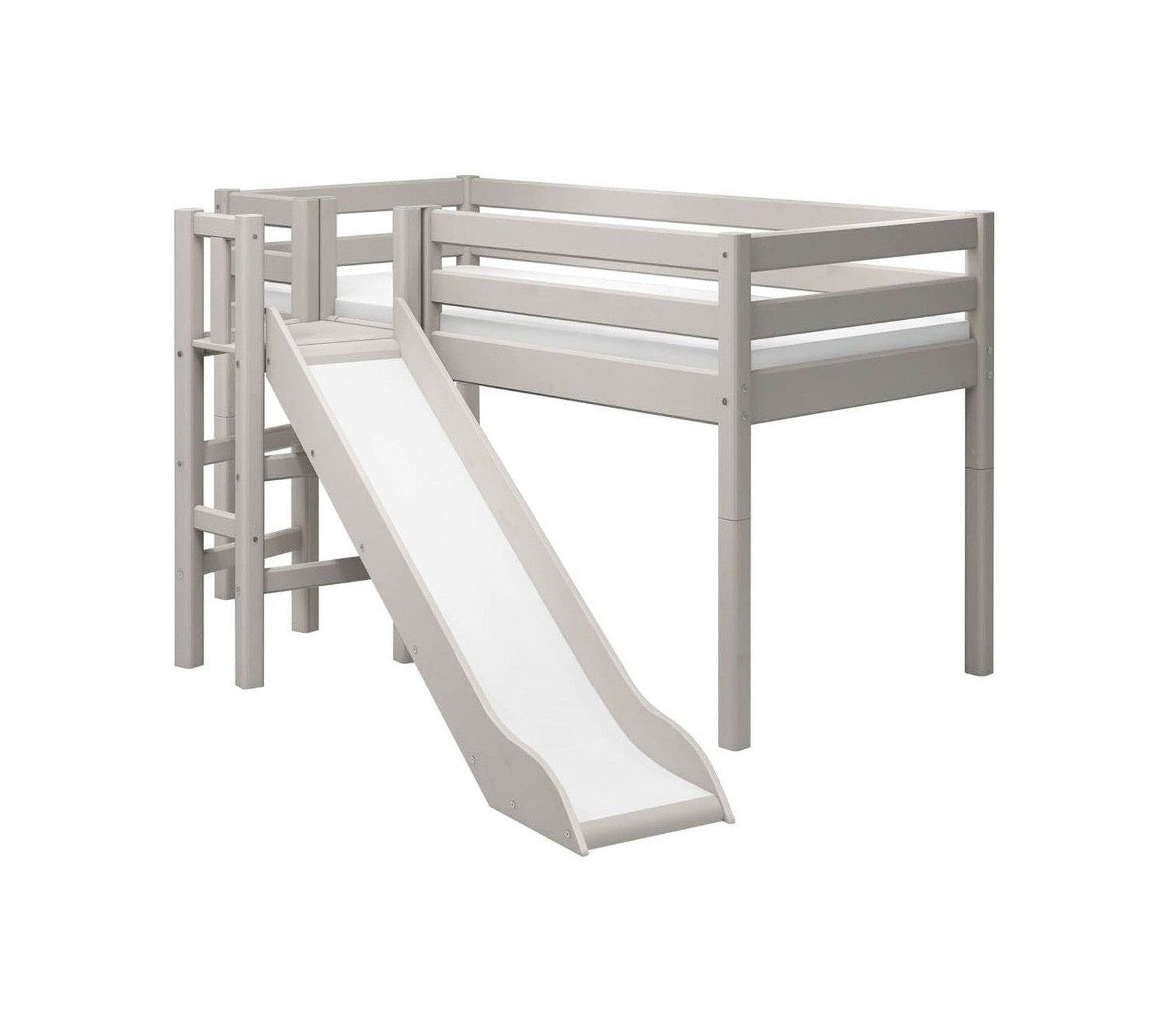 FLEXA Mid-high bed w. platform and slide