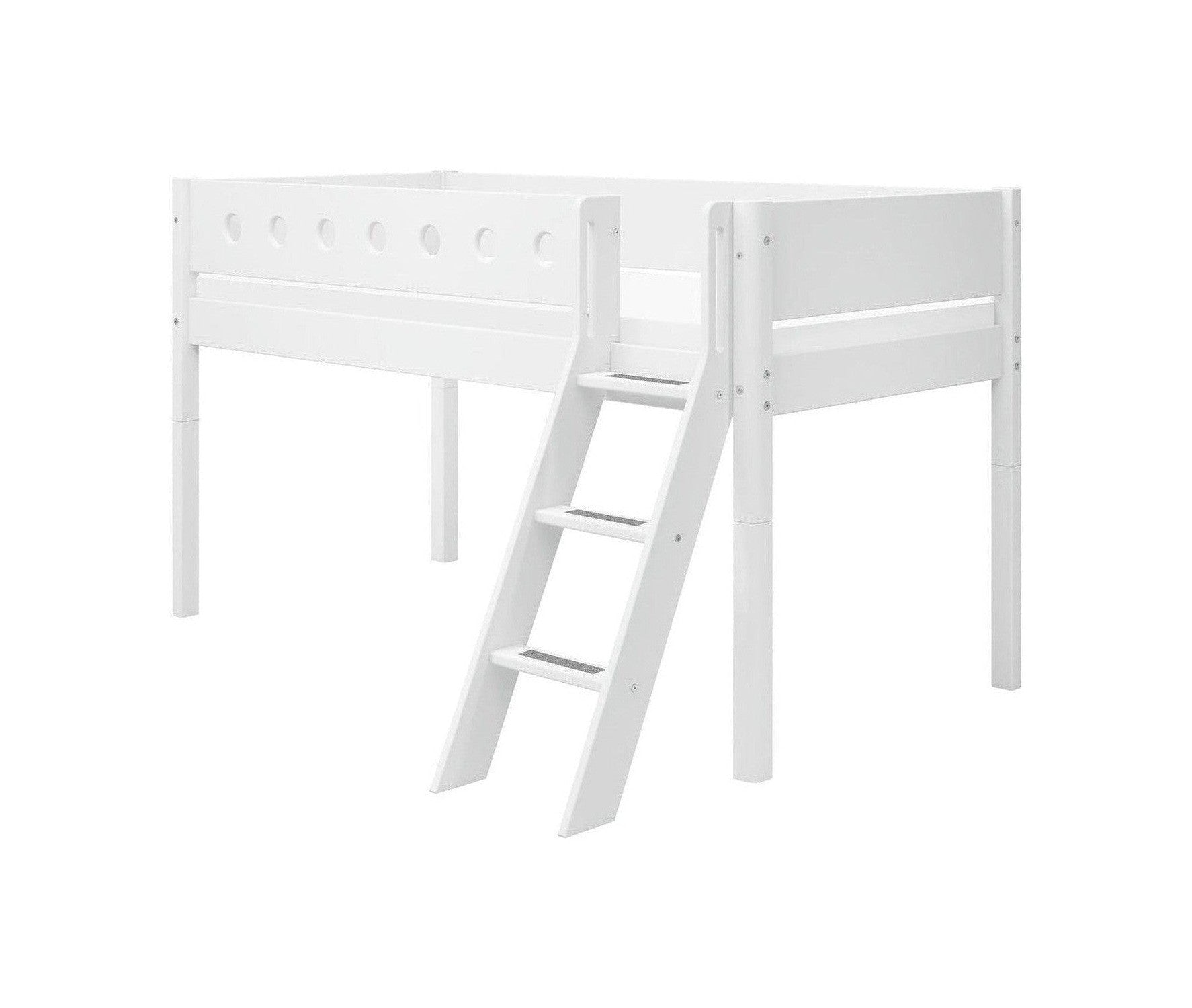 [product_category]-FLEXA Mid-high bed w. slanting ladder-FLEXA-5706459064734-80-17311-40-FLE-1