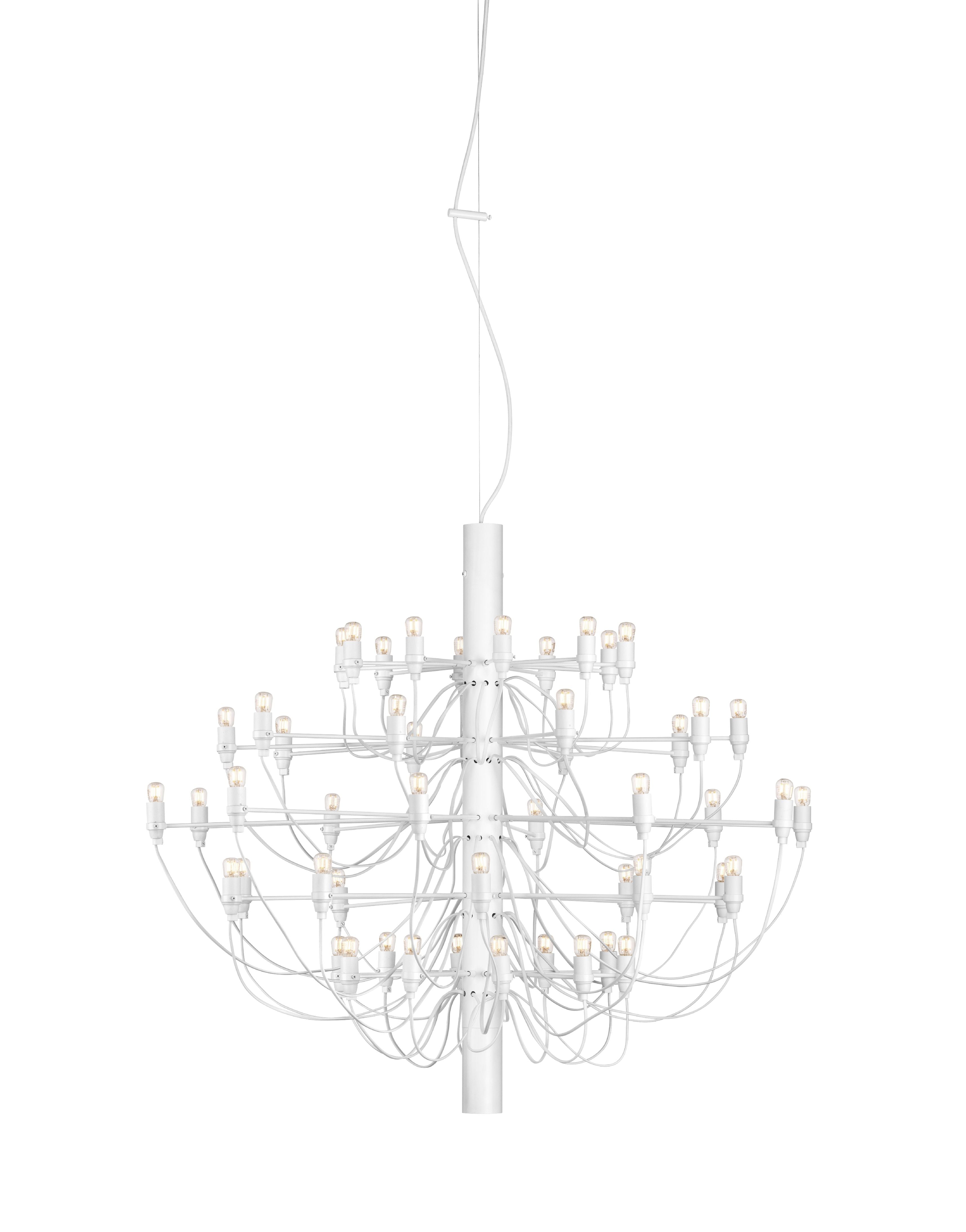 [product_category]-Flos 2097/50 Chandelier Clear Bulbs, Matte White-Flos-8059607054741-A1502009-FLO-1