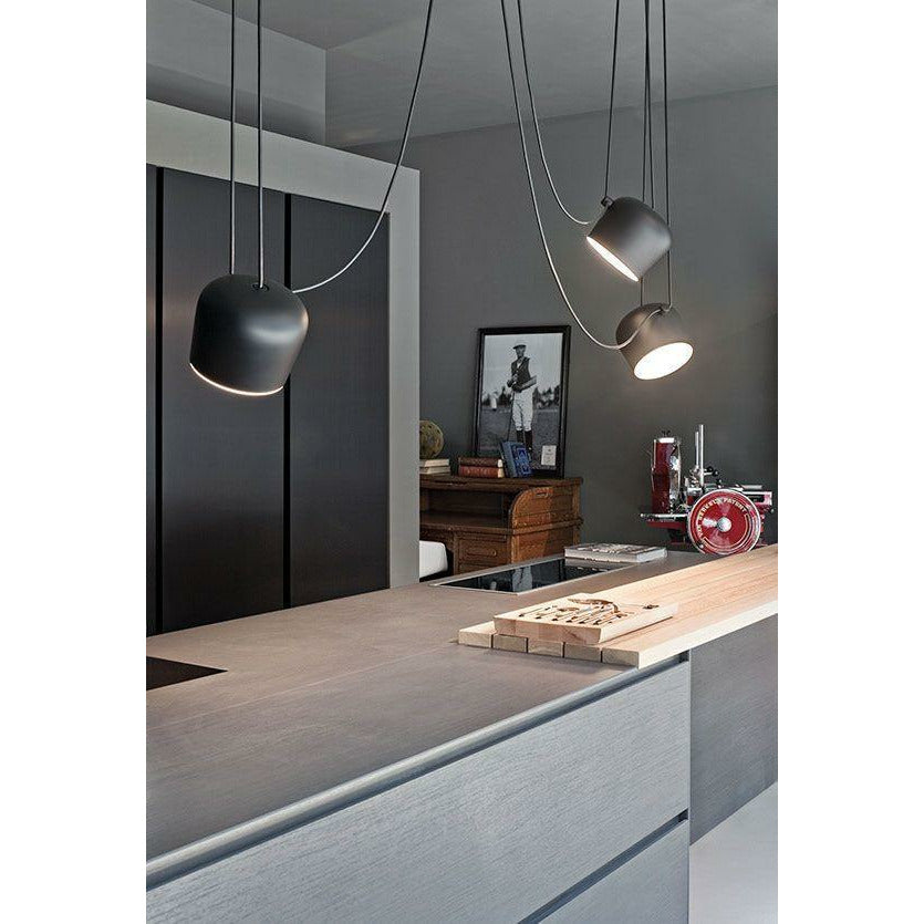 [product_category]-Flos Aim Led Pendant, Light Silver-Flos-8059607000076-F0090054-FLO-7