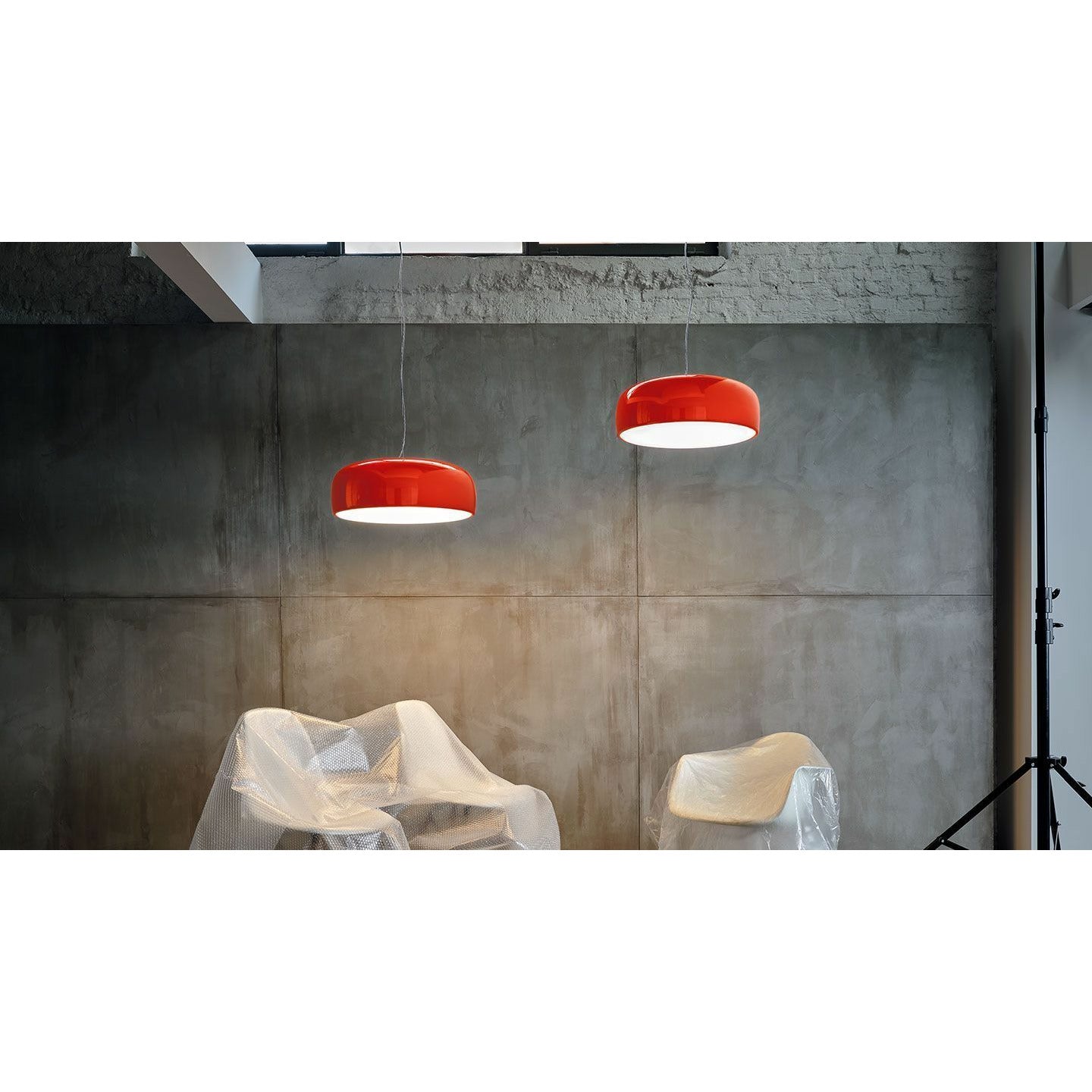 [product_category]-Flos Smithfield S Pro Pendant Lamp, Mud/Grey-Flos-8059607014967-F1367021-FLO-3