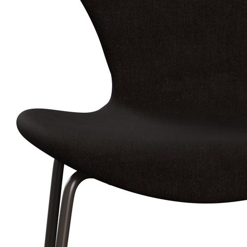 [product_category]-Fritz Hansen 3107 Chair Full Upholstery, Brown Bronze/Remix Chocolate Brown (Rem383)-Fritz Hansen-3107FU-REM383-DBPC-FRI-6