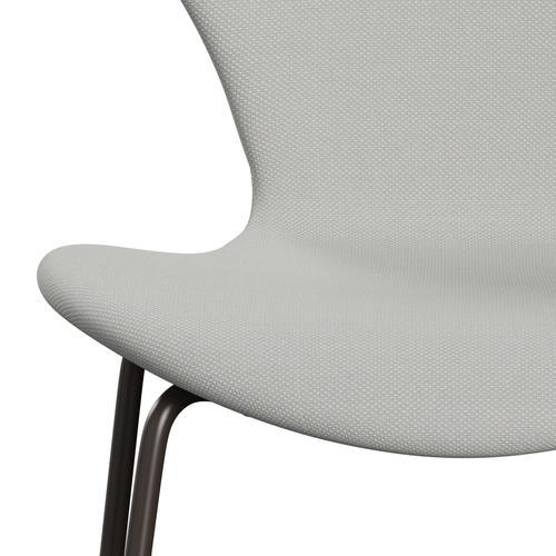 [product_category]-Fritz Hansen 3107 Chair Full Upholstery, Brown Bronze/Steelcut Trio Delicate Mint Green-Fritz Hansen-3107FU-STR906-DBPC-FRI-6