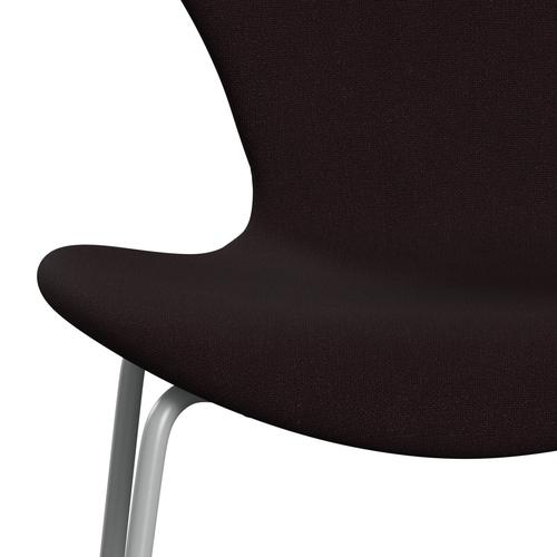 [product_category]-Fritz Hansen 3107 Chair Full Upholstery, Nine Grey/Christianshavn Dark Red Uni-Fritz Hansen-3107FU-CH1142-DRNIGR-FRI-6