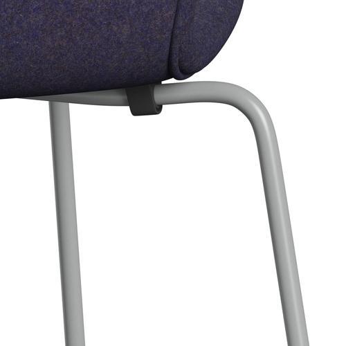 [product_category]-Fritz Hansen 3107 Chair Full Upholstery, Nine Grey/Divina Md Dusty Blue-Fritz Hansen-3107FU-DMD753-DRNIGR-FRI-7