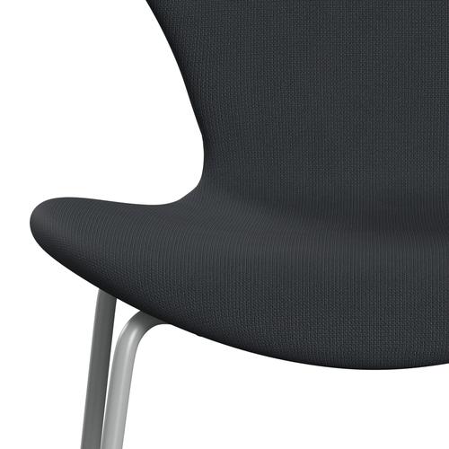 [product_category]-Fritz Hansen 3107 Chair Full Upholstery, Nine Grey/Fame Grey (F60003)-Fritz Hansen-3107FU-F60003-DRNIGR-FRI-6