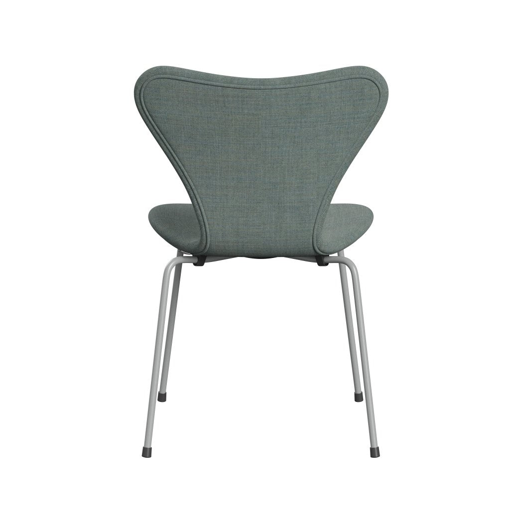 [product_category]-Fritz Hansen 3107 Chair Full Upholstery, Nine Grey/Remix Green/Grey-Fritz Hansen-3107FU-REM906-DRNIGR-FRI-4