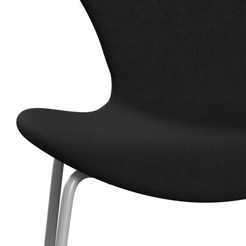 [product_category]-Fritz Hansen 3107 Chair Full Upholstery, Nine Grey/Steelcut Black-Fritz Hansen-3107FU-STI190-DRNIGR-FRI-6