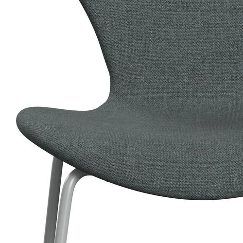 [product_category]-Fritz Hansen 3107 Chair Full Upholstery, Nine Grey/Sunniva 2 Steel Grey-Fritz Hansen-3107FU-SV1079-DRNIGR-FRI-6