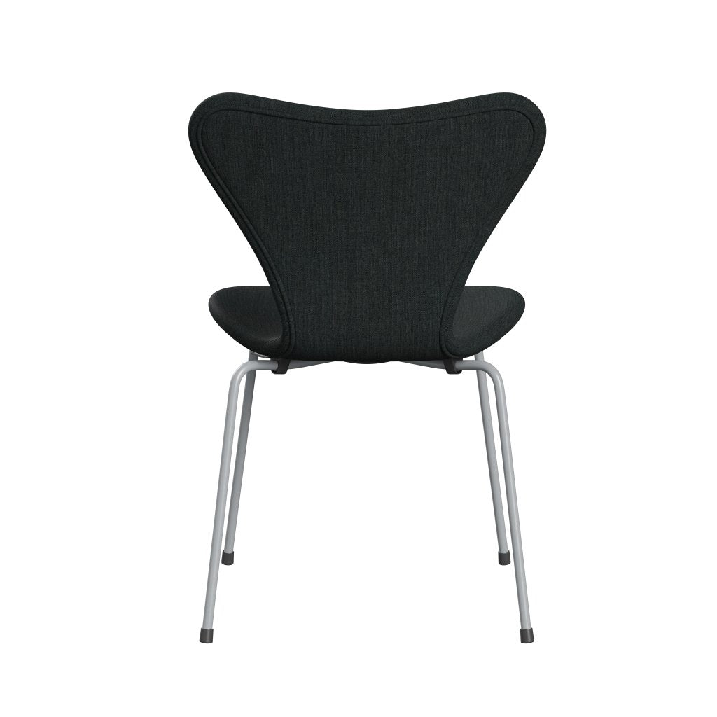 [product_category]-Fritz Hansen 3107 Chair Full Upholstery, Silver Grey/Remix Dark Blue Grey-Fritz Hansen-3107FU-REM173-SIGREY-FRI-4