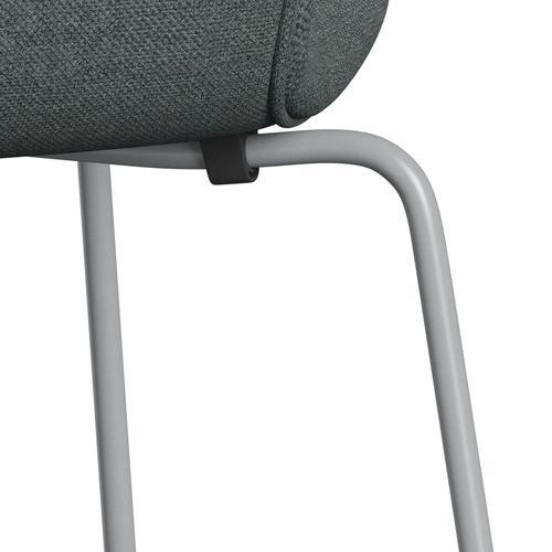 [product_category]-Fritz Hansen 3107 Chair Full Upholstery, Silver Grey/Sunniva 2 Steel Grey-Fritz Hansen-3107FU-SV1079-SIGREY-FRI-7