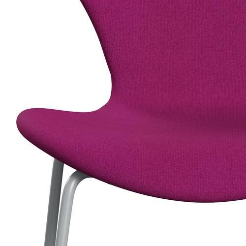 [product_category]-Fritz Hansen 3107 Chair Full Upholstery, Silver Grey/Tonus Pink-Fritz Hansen-3107FU-TON636-SIGREY-FRI-6