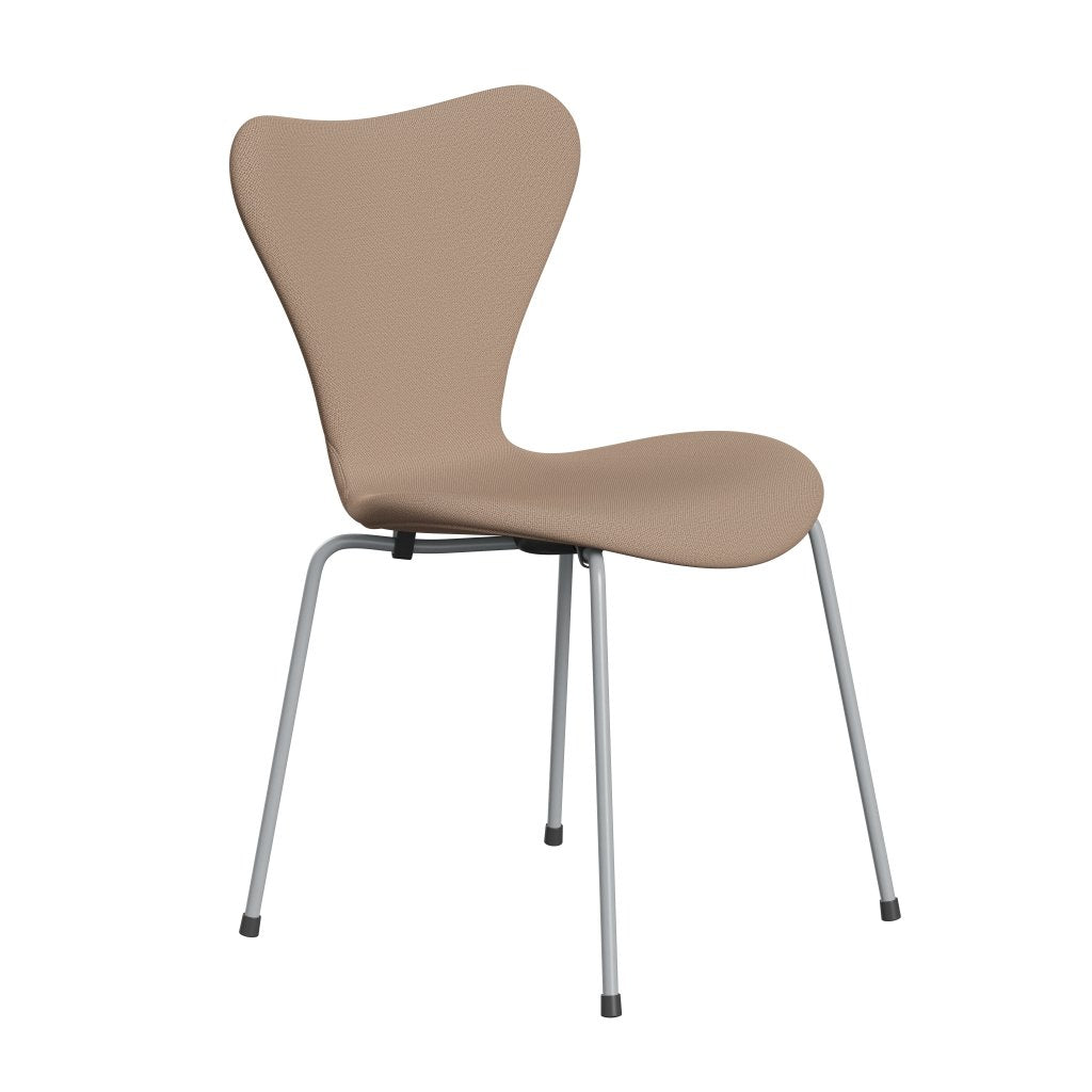 [product_category]-Fritz Hansen 3107 Chair Full Upholstery, Silvergrey/Capture Pink Sand-Fritz Hansen-3107FU-CP4803-SIGREY-FRI-2