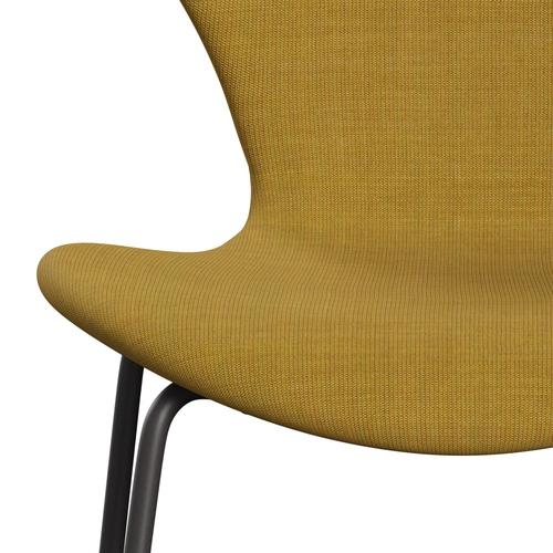 [product_category]-Fritz Hansen 3107 Chair Full Upholstery, Warm Graphite/Canvas Mustard-Fritz Hansen-3107FU-CA0446-WARGRA-FRI-6