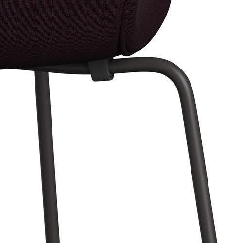 [product_category]-Fritz Hansen 3107 Chair Full Upholstery, Warm Graphite/Canvas Ocean Violet-Fritz Hansen-3107FU-CA0694-WARGRA-FRI-7