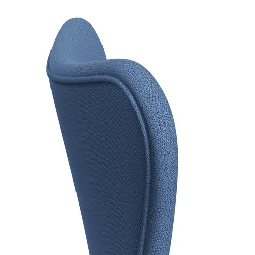 [product_category]-Fritz Hansen 3107 Chair Full Upholstery, Warm Graphite/Capture Instant Blue-Fritz Hansen-3107FU-CP5002-WARGRA-FRI-5