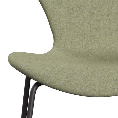 [product_category]-Fritz Hansen 3107 Chair Full Upholstery, Warm Graphite/Divina Md Soft Green-Fritz Hansen-3107FU-DMD913-WARGRA-FRI-6