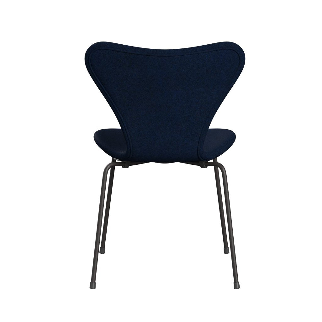 [product_category]-Fritz Hansen 3107 Chair Full Upholstery, Warm Graphite/Divina Melange Navy Dark-Fritz Hansen-3107FU-DIM777-WARGRA-FRI-4