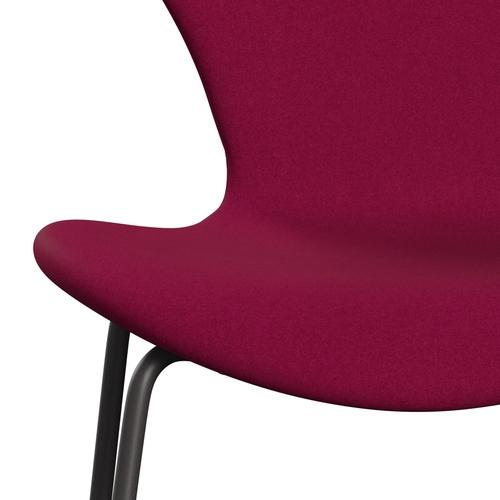 [product_category]-Fritz Hansen 3107 Chair Full Upholstery, Warm Graphite/Divina Pink Dark-Fritz Hansen-3107FU-DIV662-WARGRA-FRI-6