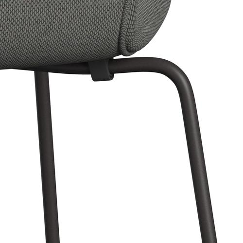 [product_category]-Fritz Hansen 3107 Chair Full Upholstery, Warm Graphite/Re Wool Taupe/Natural-Fritz Hansen-3107FU-REW158-WARGRA-FRI-7