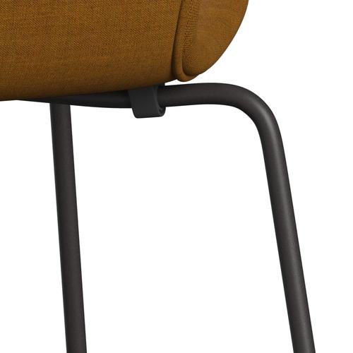 [product_category]-Fritz Hansen 3107 Chair Full Upholstery, Warm Graphite/Remix Gold Ochre-Fritz Hansen-3107FU-REM422-WARGRA-FRI-7