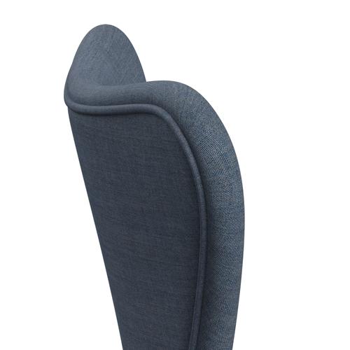 [product_category]-Fritz Hansen 3107 Chair Full Upholstery, Warm Graphite/Remix Grey (Rem733)-Fritz Hansen-3107FU-REM733-WARGRA-FRI-5