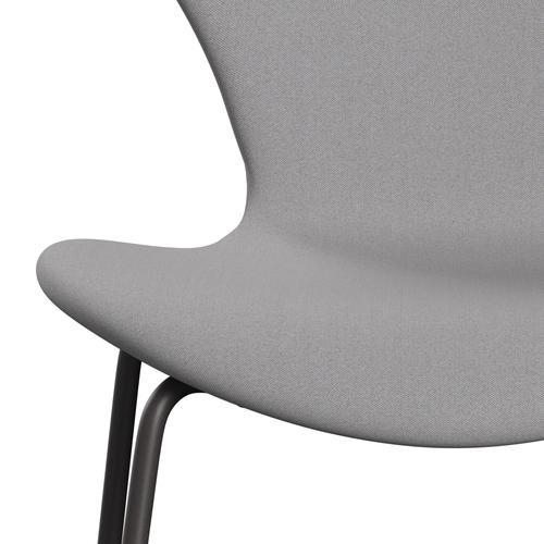 [product_category]-Fritz Hansen 3107 Chair Full Upholstery, Warm Graphite/Remix Grey/Green-Fritz Hansen-3107FU-REM606-WARGRA-FRI-6