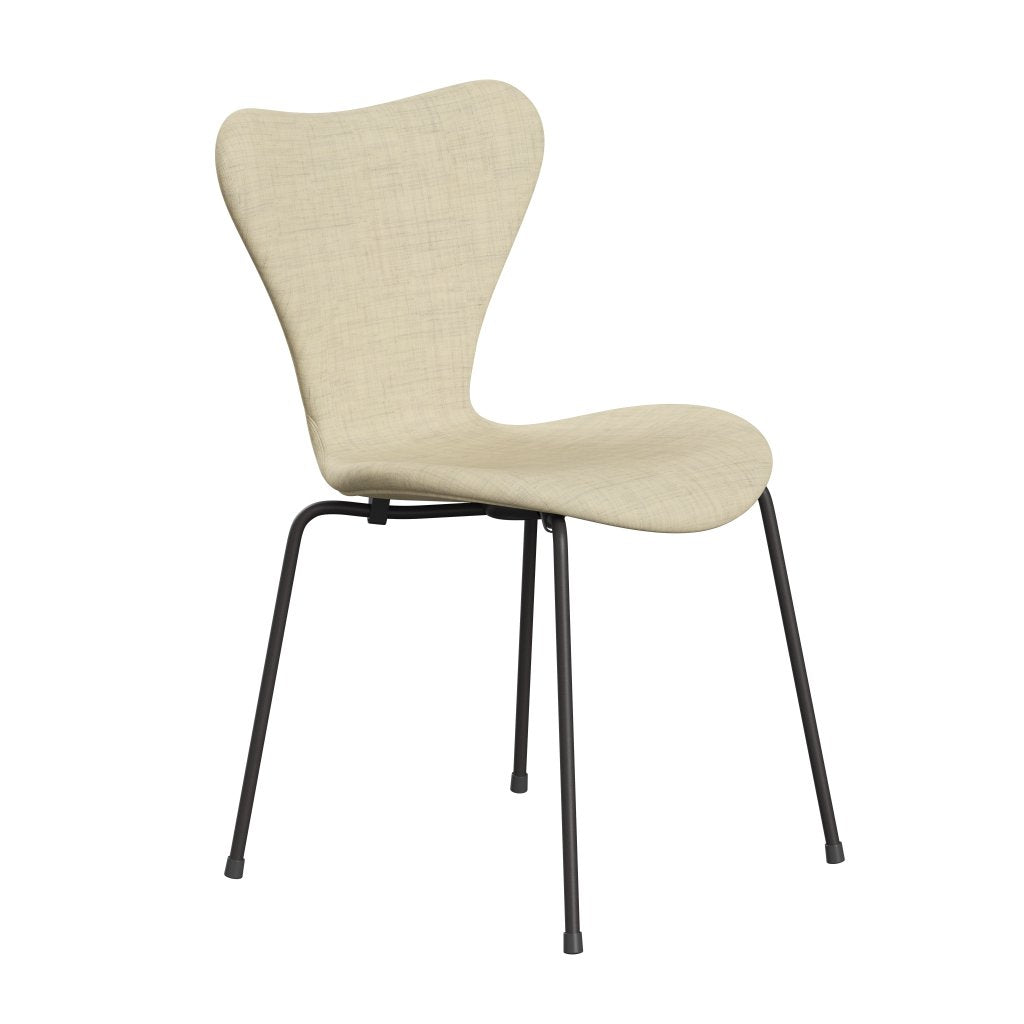 [product_category]-Fritz Hansen 3107 Chair Full Upholstery, Warm Graphite/Remix Wool White-Fritz Hansen-3107FU-REM113-WARGRA-FRI-2