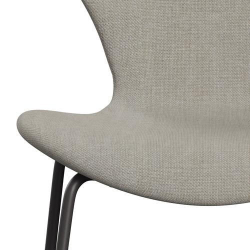 [product_category]-Fritz Hansen 3107 Chair Full Upholstery, Warm Graphite/Sunniva 2 Beige-Fritz Hansen-3107FU-SV717-WARGRA-FRI-6