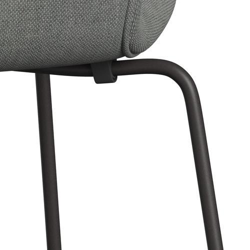 [product_category]-Fritz Hansen 3107 Chair Full Upholstery, Warm Graphite/Sunniva 2 Grey-Fritz Hansen-3107FU-SV242-WARGRA-FRI-7