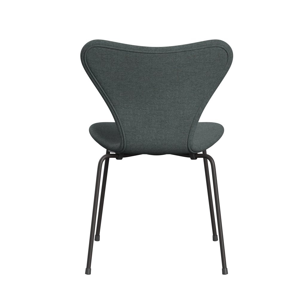 [product_category]-Fritz Hansen 3107 Chair Full Upholstery, Warm Graphite/Sunniva 2 Steel Grey-Fritz Hansen-3107FU-SV1079-WARGRA-FRI-4