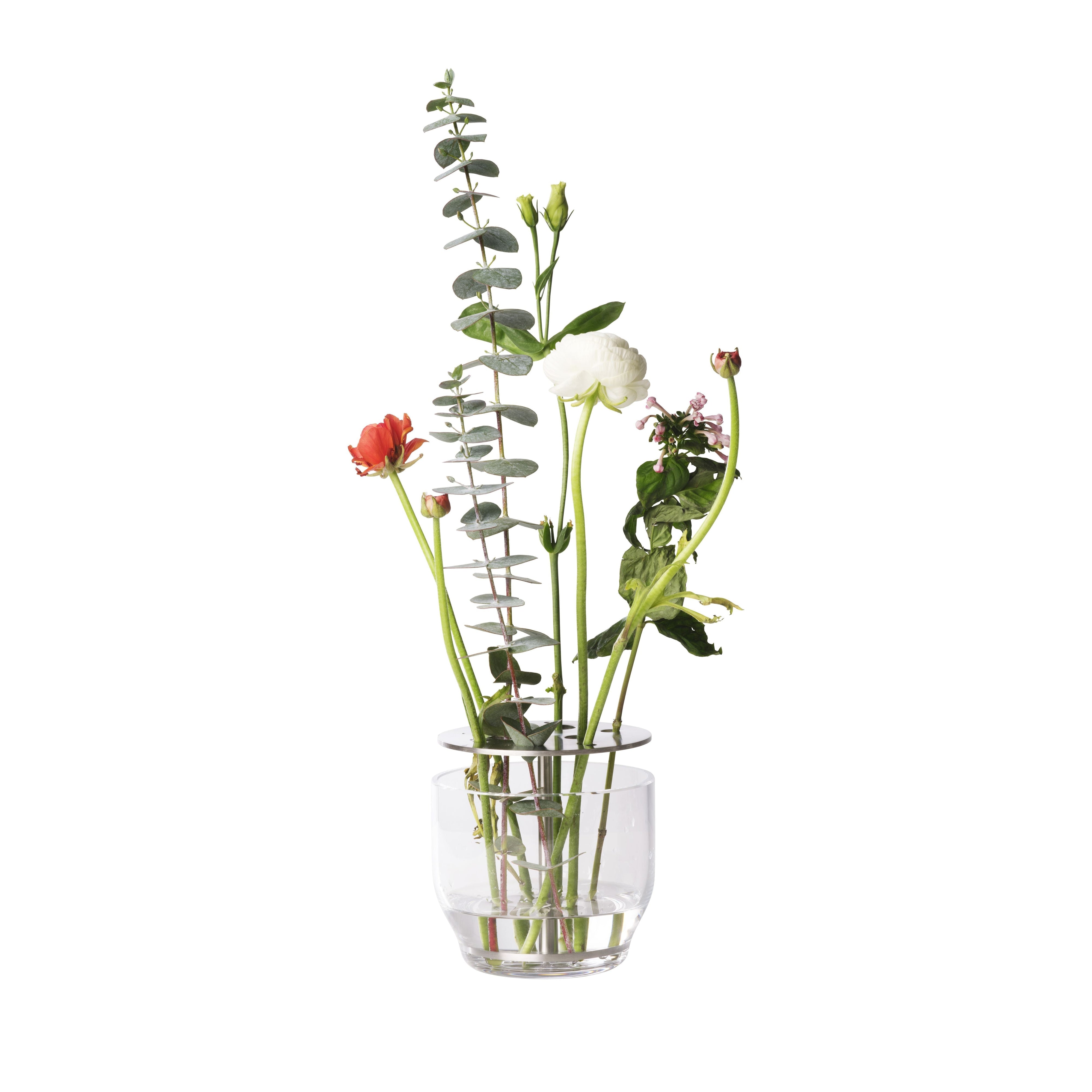 [product_category]-Fritz Hansen Ikebana Vase Steel, Small-Fritz Hansen-5704890401460-840146-FRI-5